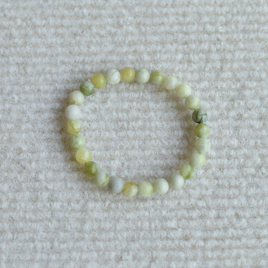 Olive Jade  Bracelet