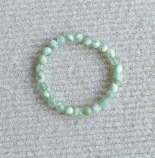 Green Larimar energy bracelet