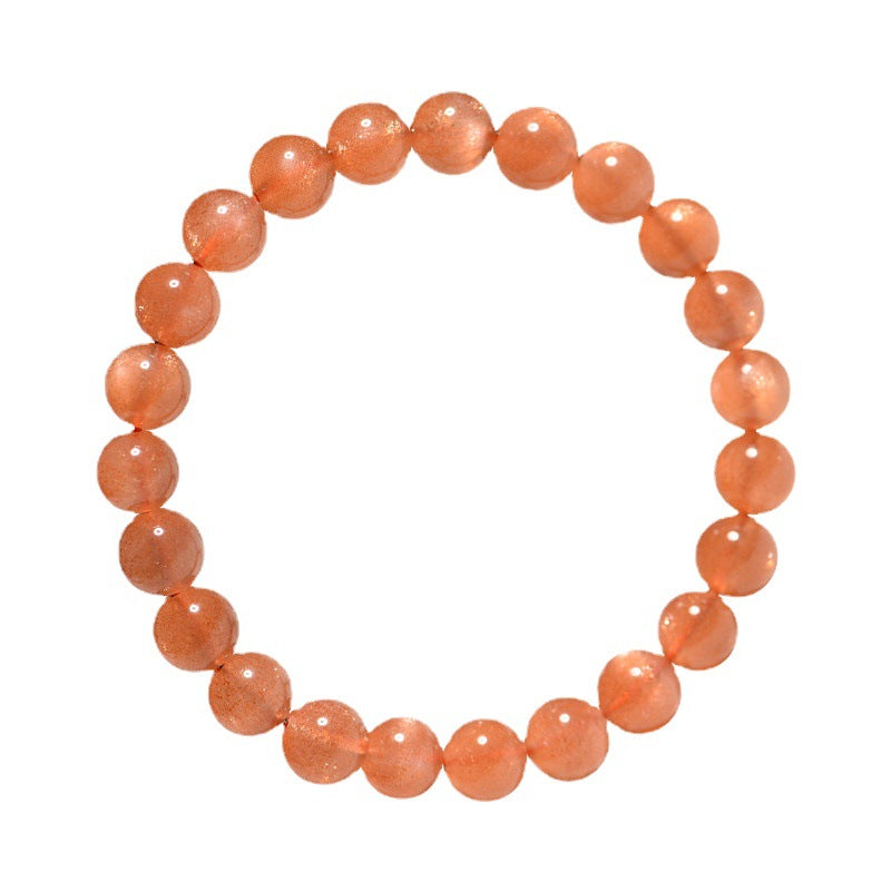 Ignite Your Inner Fire-Orange Sunstone Bracelet